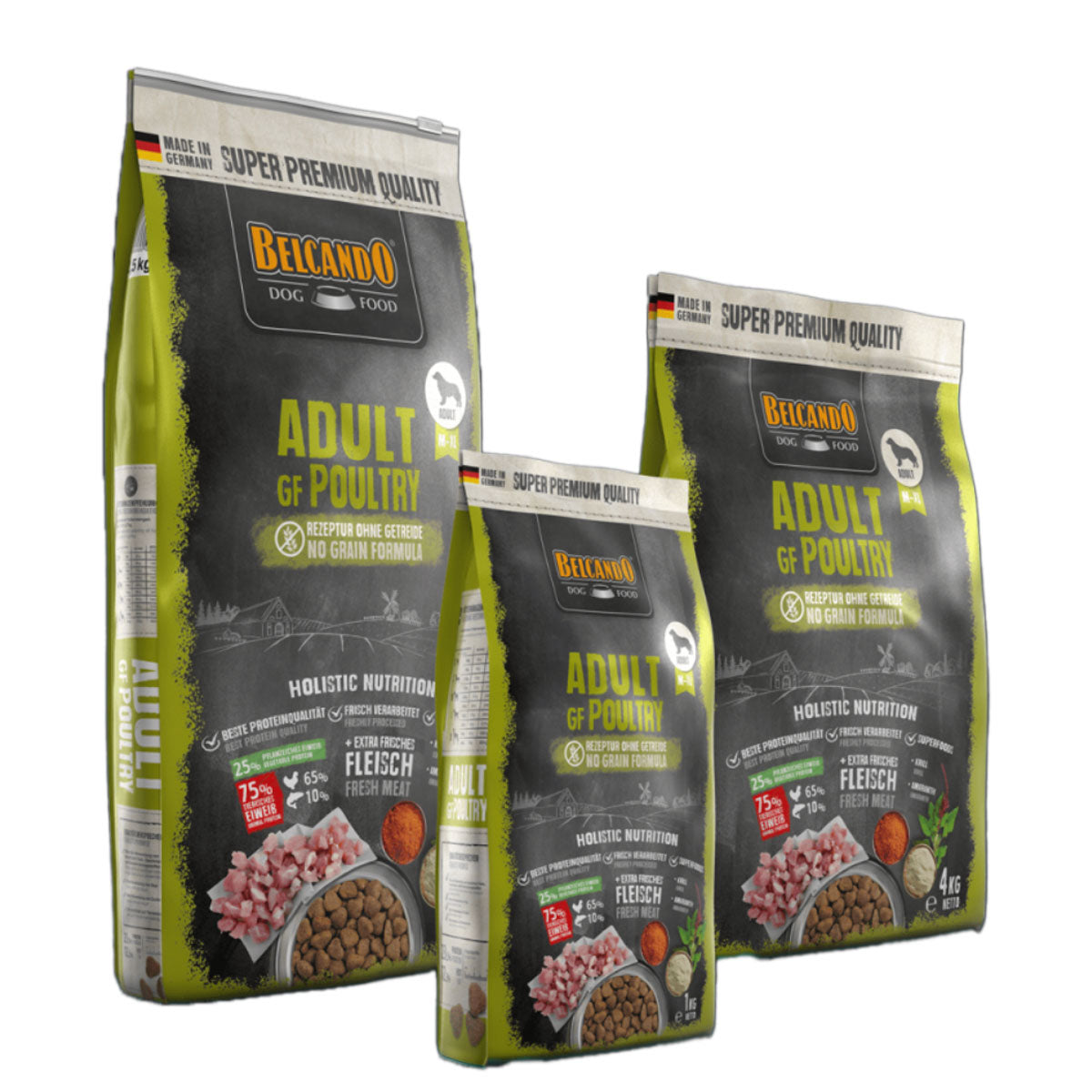 Belcando Adult Grain Free Poultry Perros Adultos Razas Medianas y Grandes