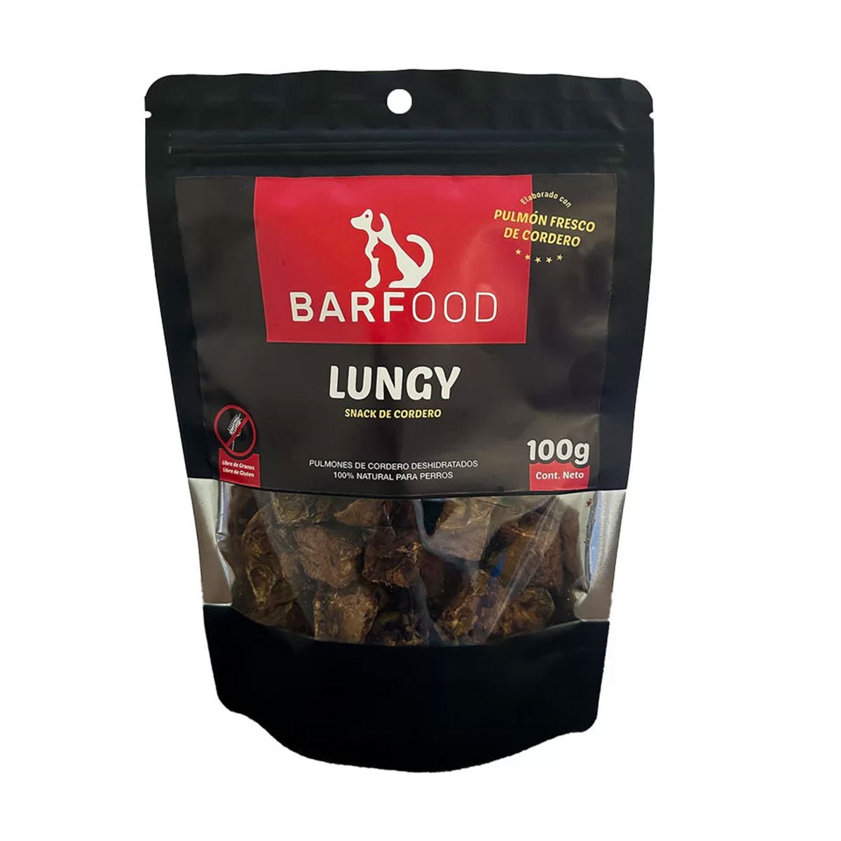 Barfood Snacks Lungy Cordero 100 Gramos