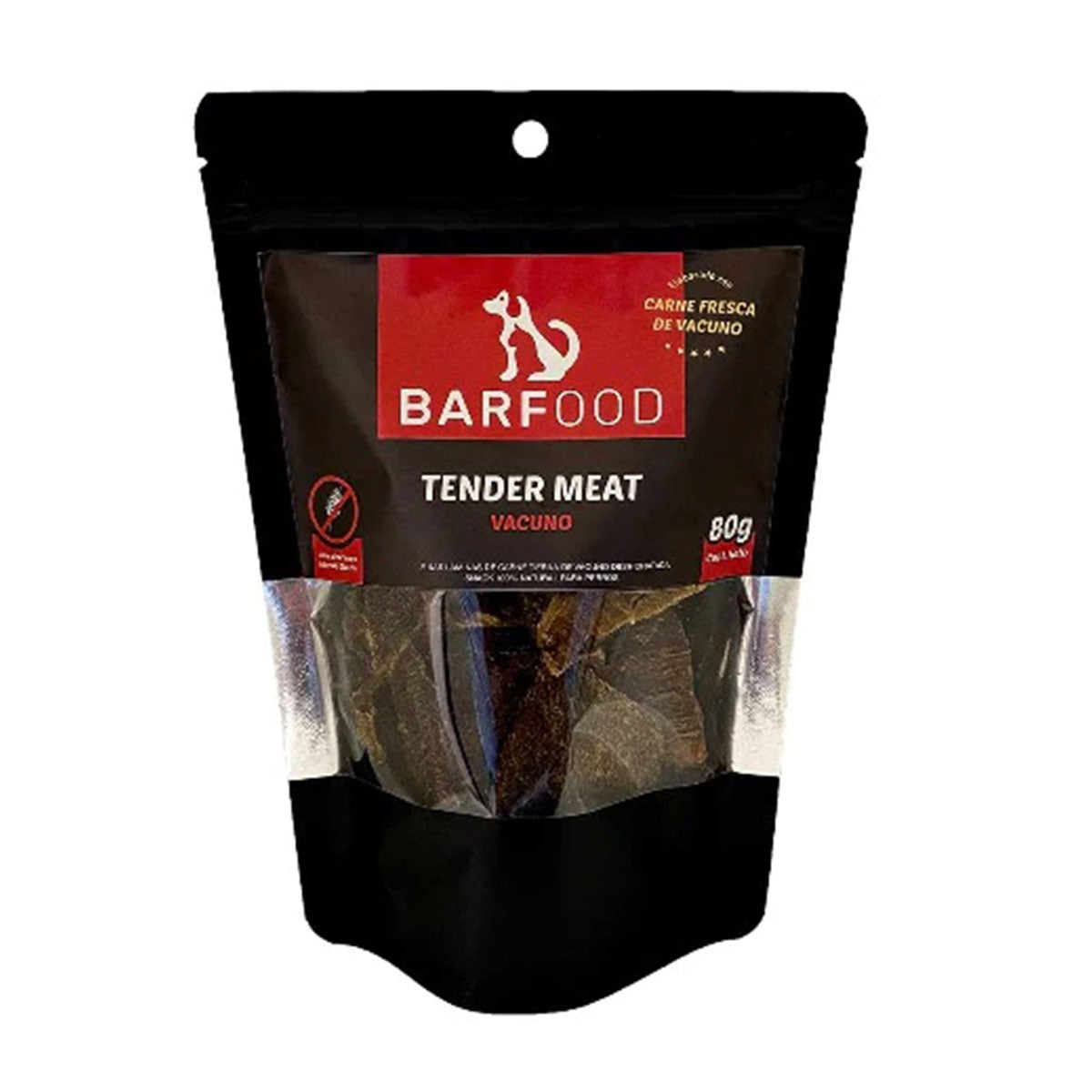 Barfood Snacks Tender Meat Vacuno 80 Gramos