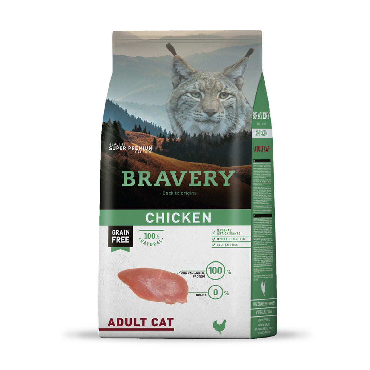 Bravery Chicken Adult Cat Gatos Adultos