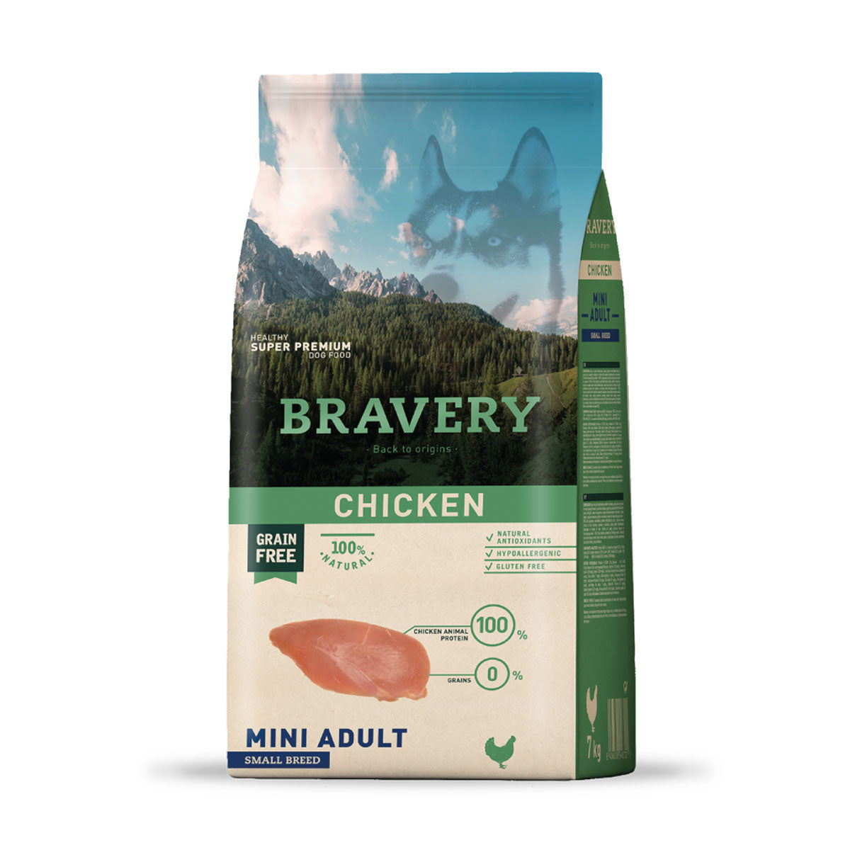 Bravery Chicken Mini Adult Small Breeds Perros Adultos Razas Pequeñas