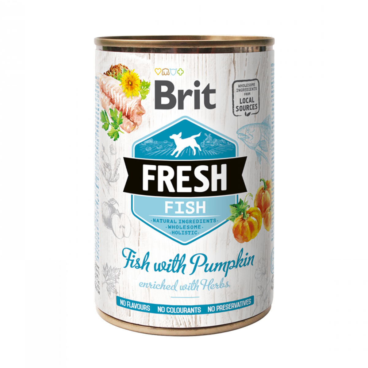 Brit Fresh Fish with Pumpkin (pescado con calabaza) para Perros 400 Gramos