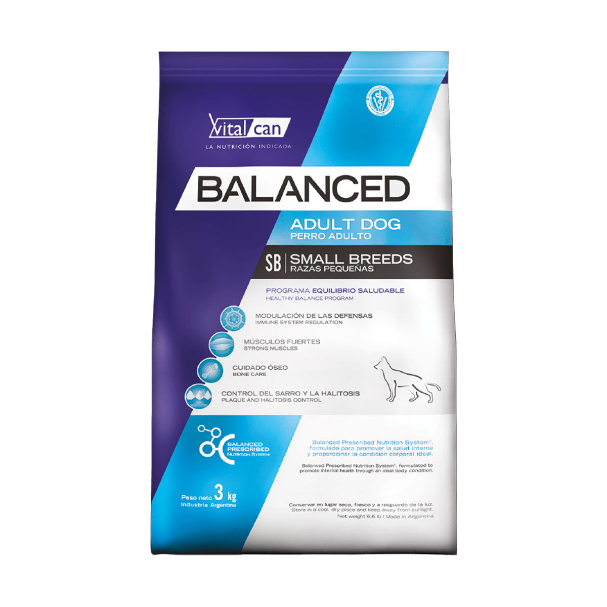 Vitalcan Balanced Perros Adultos Razas Pequeñas