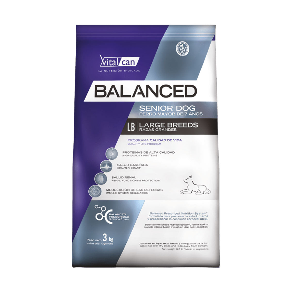 Vitalcan Balanced Perros Senior Razas Grandes