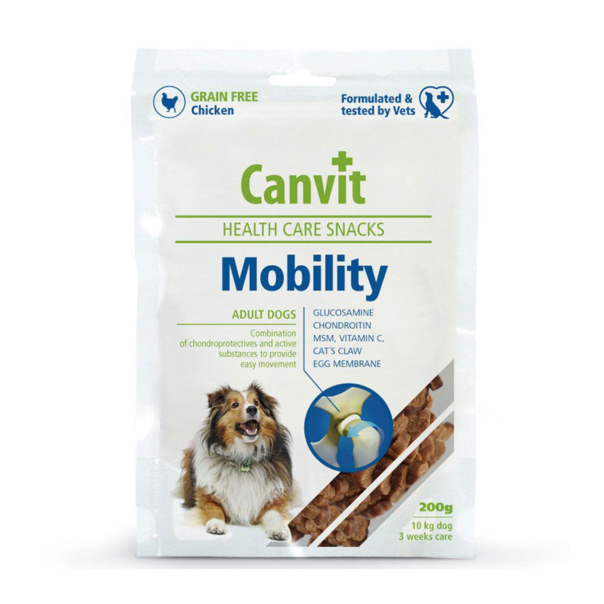 Canvit Snack Mobility snacks para perros 200 Gramos