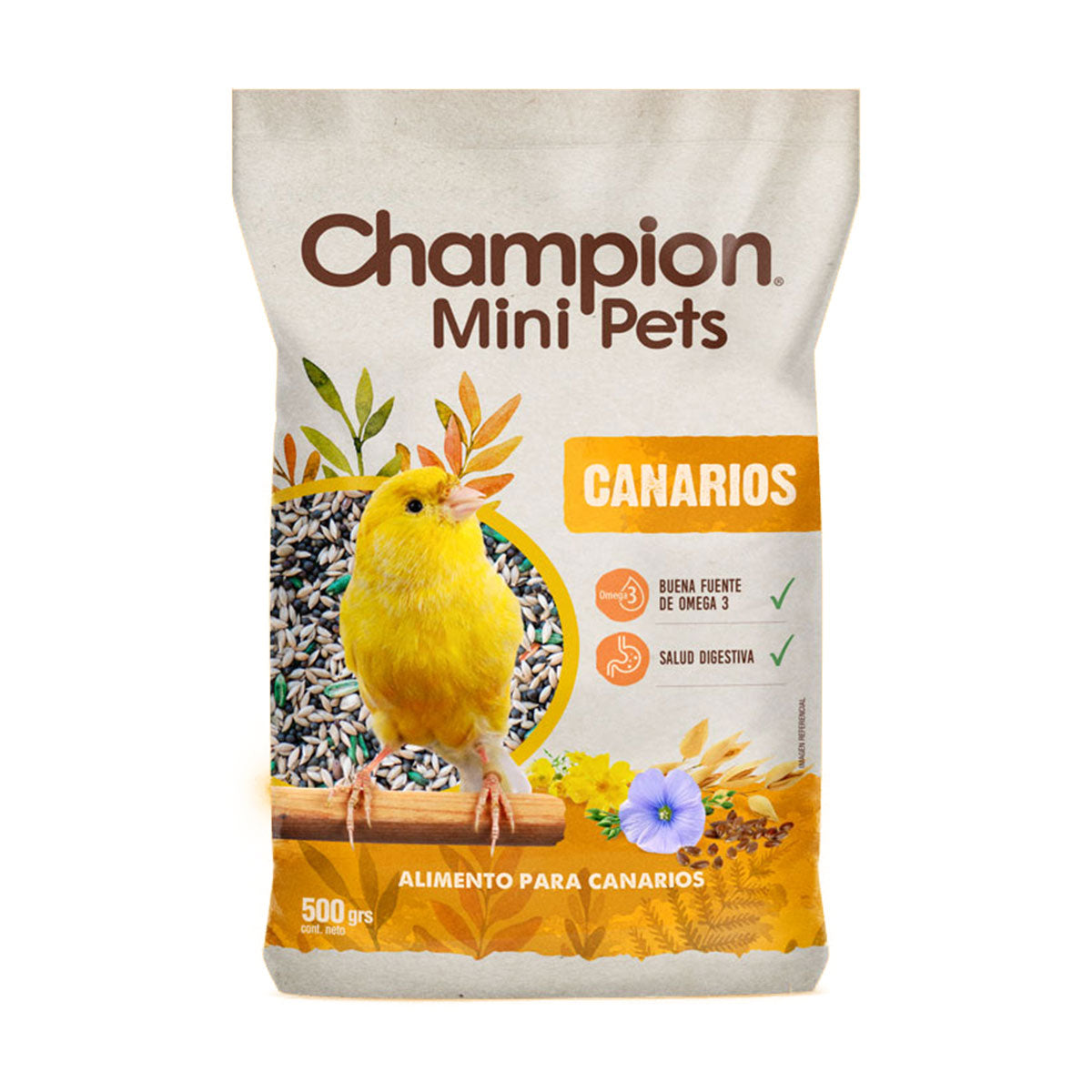 Champion Mini Pets Alimento para Canarios 500 Gramos