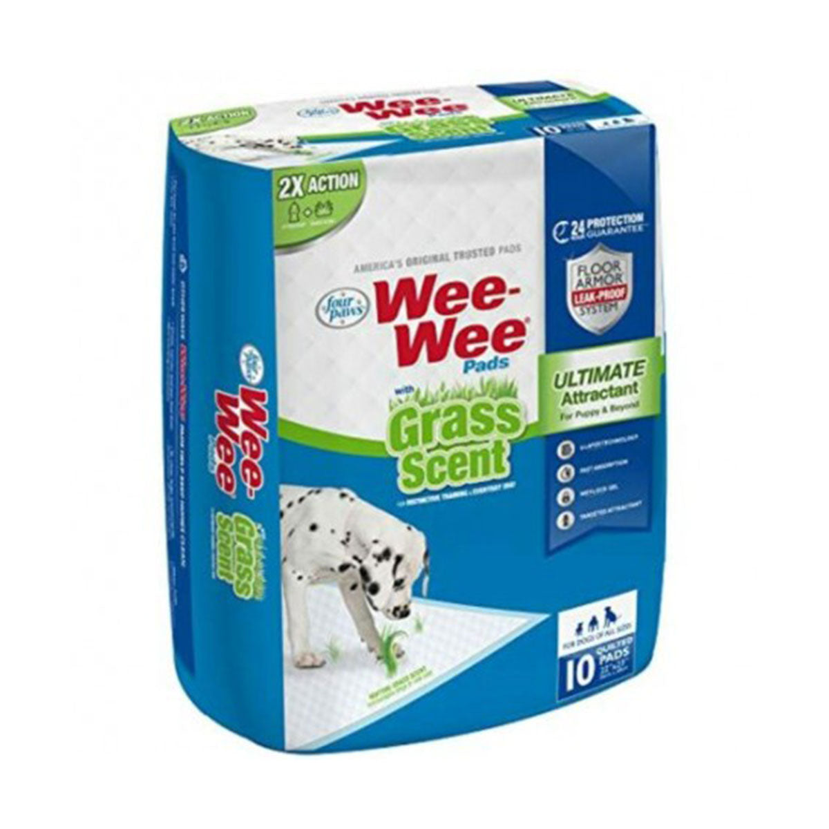 Four Paws Wee-Wee Pads With Grass Scent Alfombrillas para perros