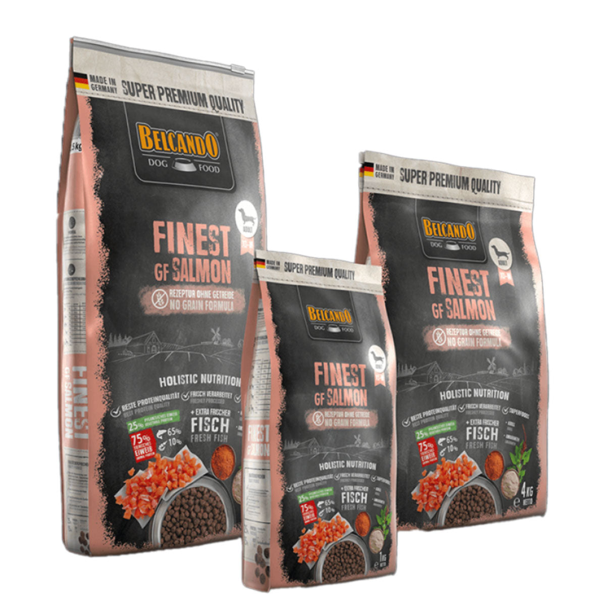 Belcando Finest Grain Free Salmon Perros Adultos Razas Pequeñas y Medianas