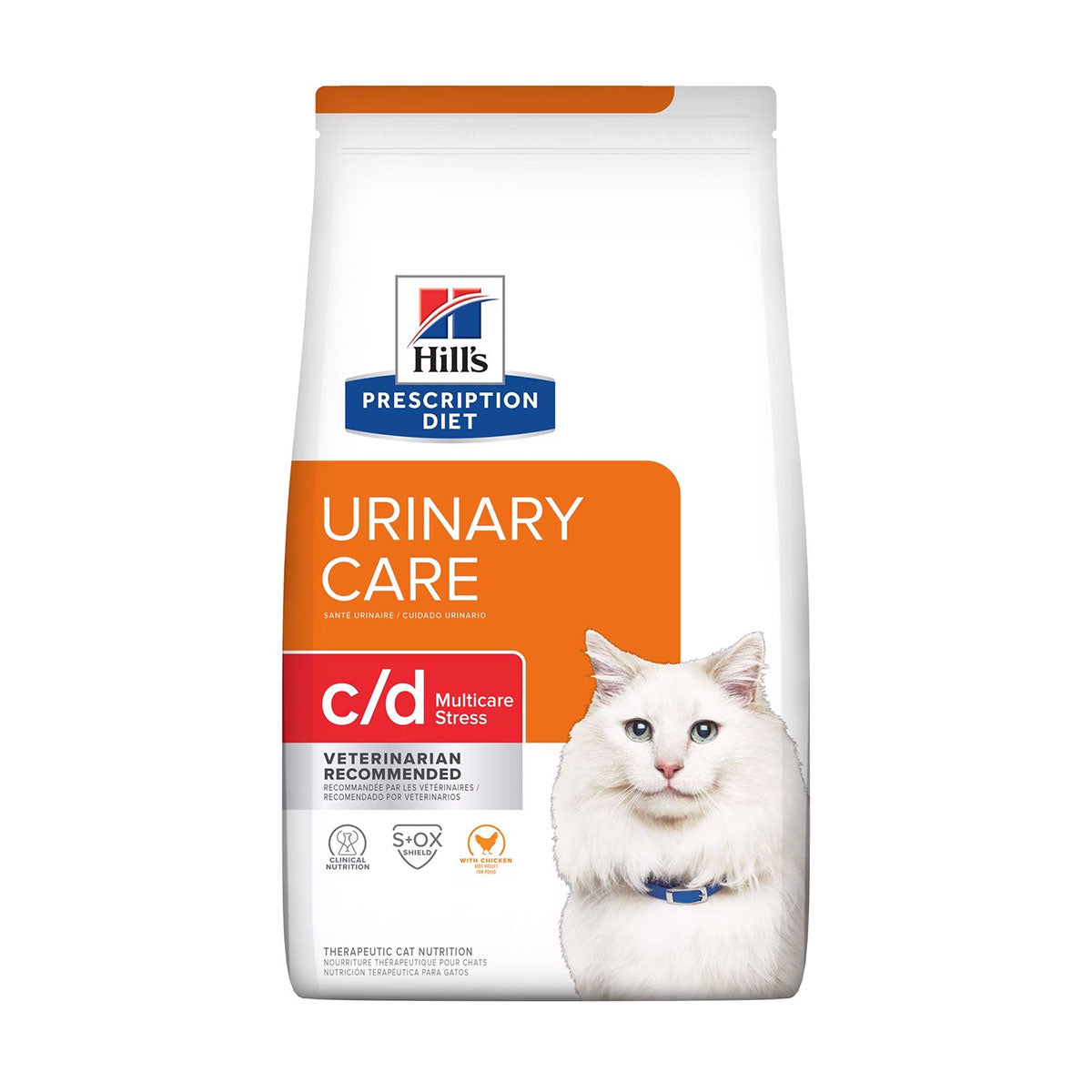 Hill's® Prescription Diet® c/d Multicare Stress Gatos Adultos Problemas Urinarios y Estrés