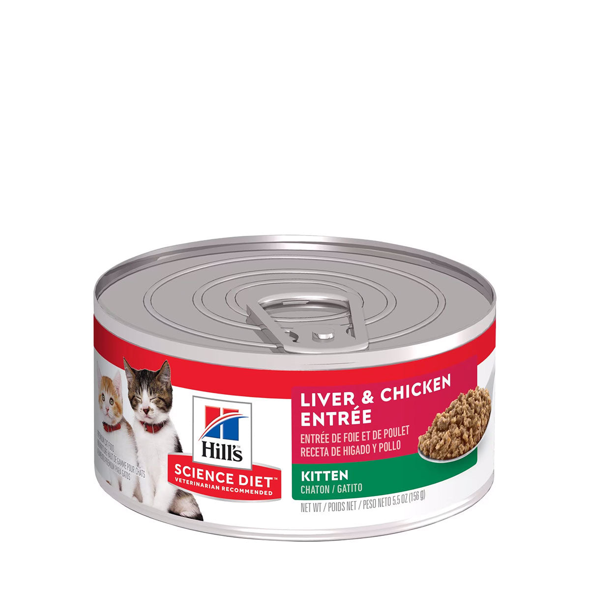 Hill's® Science Diet® Kitten Liver & Chicken Entrée 156 Gramos