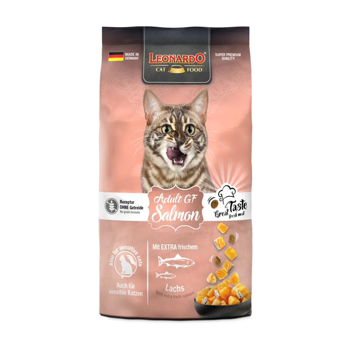 Leonardo Adult Salmon GF (Grain Free) Gatos Adultos