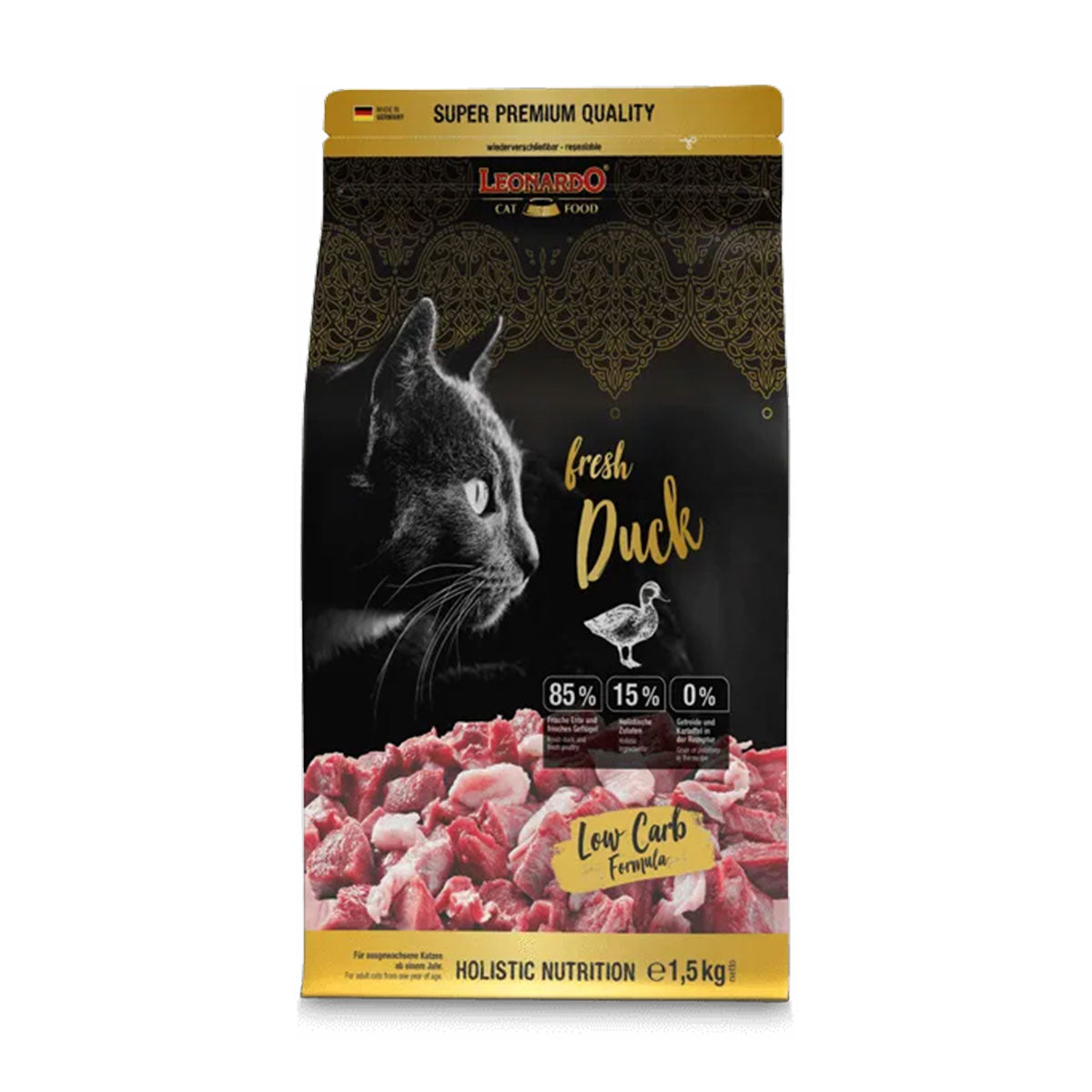 Leonardo Fresh Duck Gatos Adultos