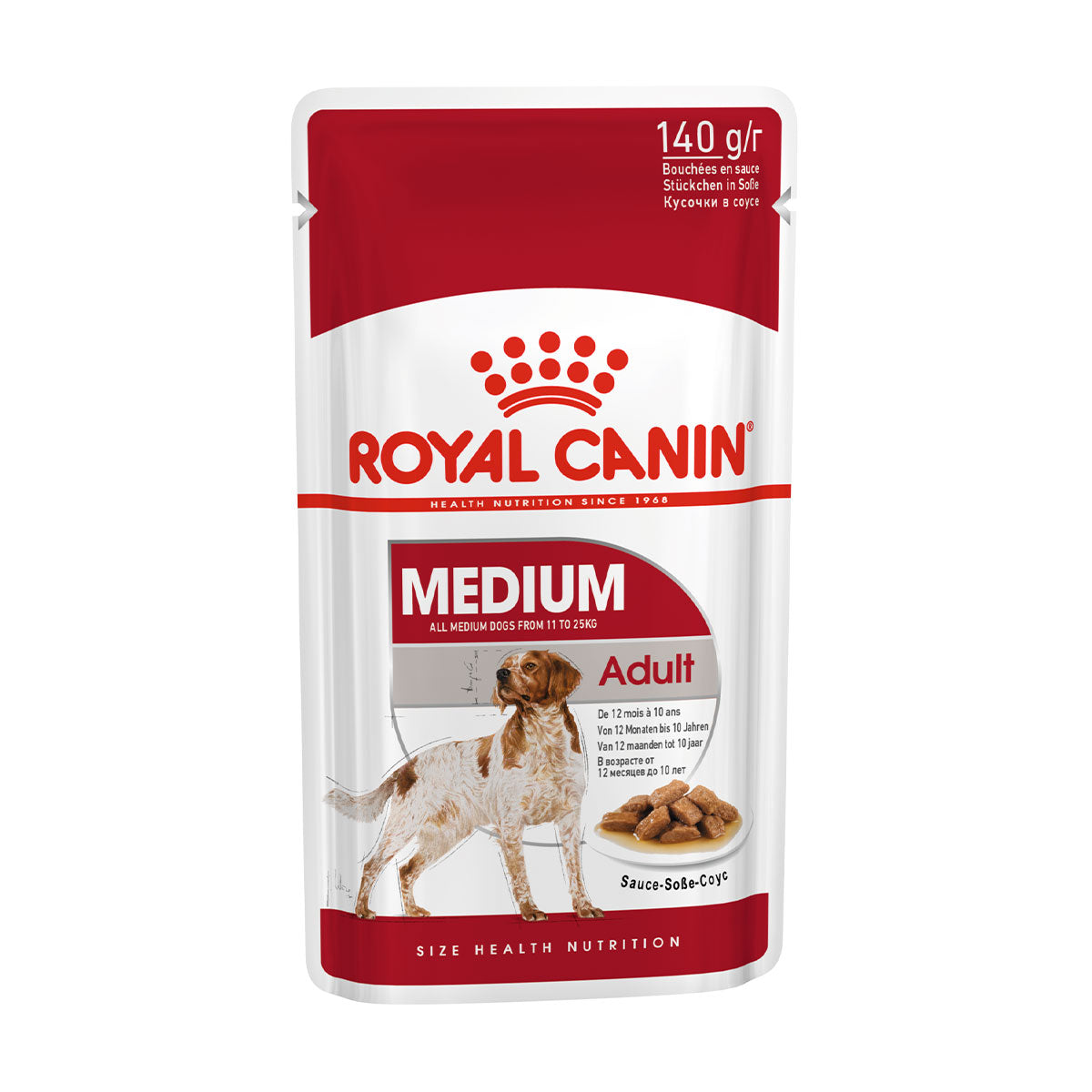 Royal Canin Medium Adulto Pouch 140 Gramos