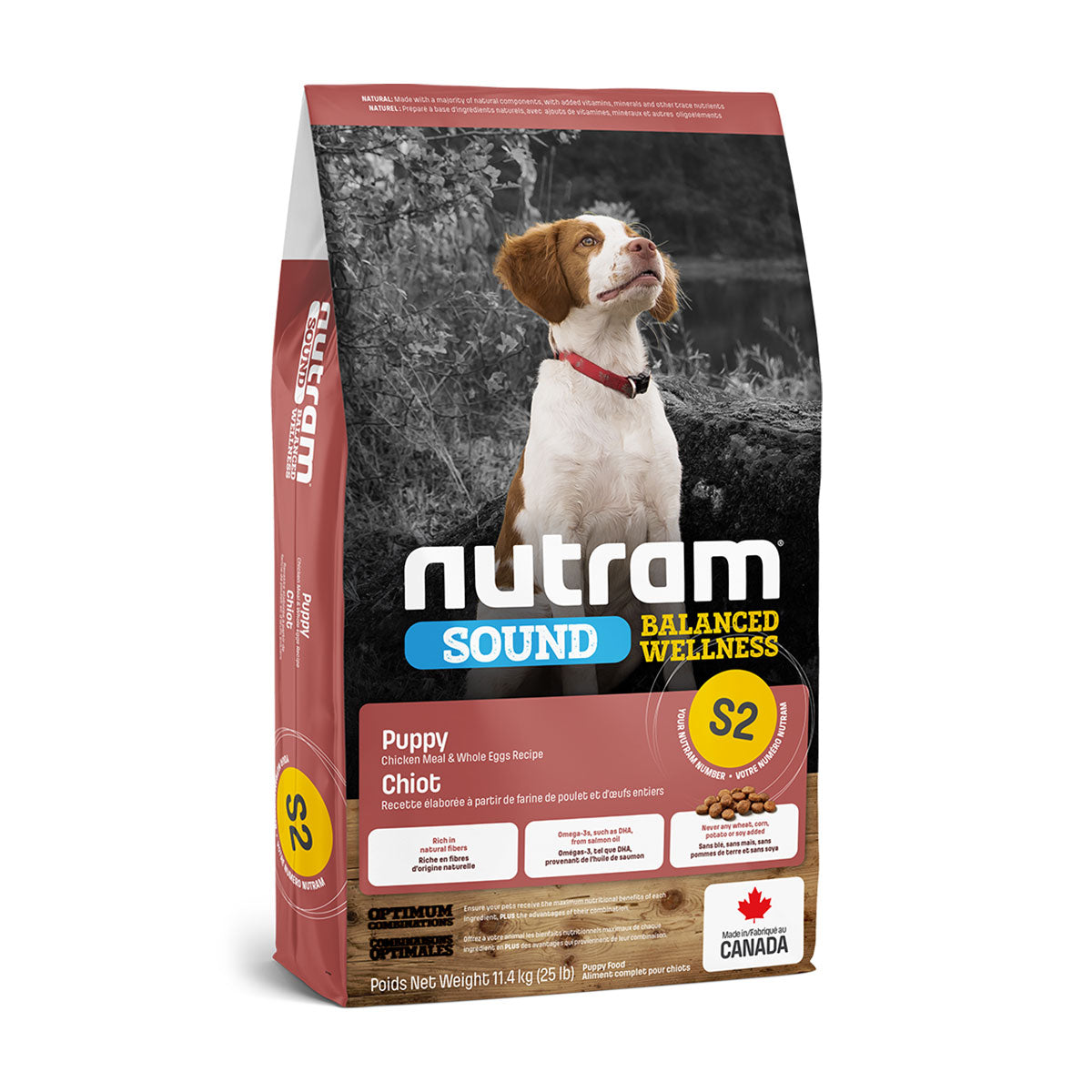 Nutram S2 Sound Balanced Wellness Puppy Cachorros Todas las Razas