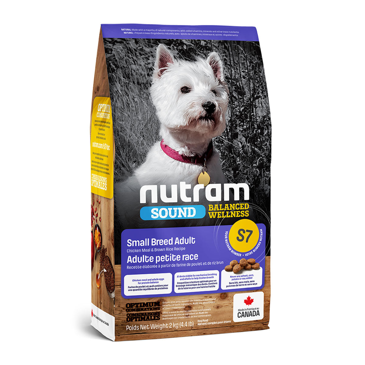 Nutram S7 Sound Balanced Wellness Small Adult Perros Adultos Razas Pequeñas