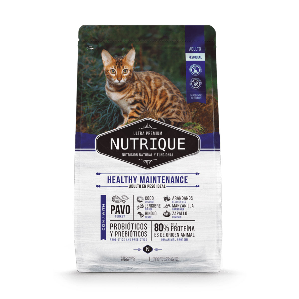 Nutrique Young Adult Cat Healthy Maintenance Gatos Adultos