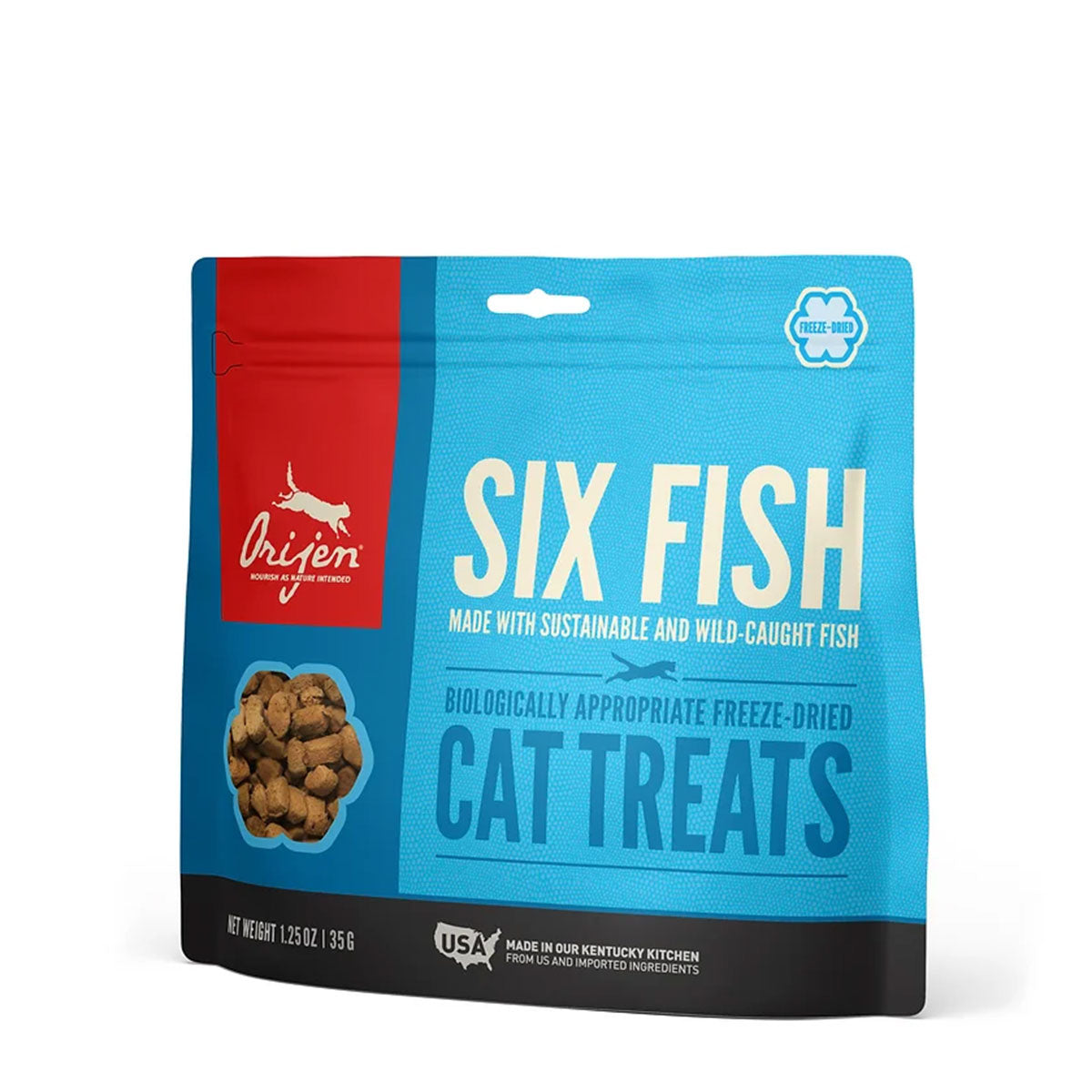 Orijen Six Fish Treats Gato 35 Gramos