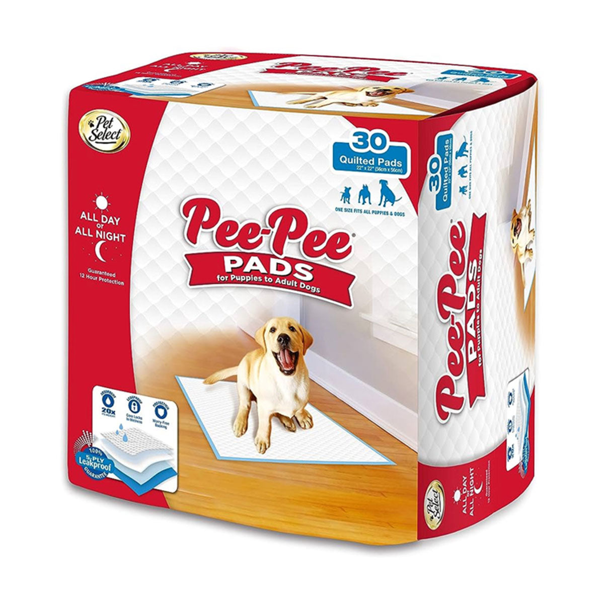 Four Paws Pet Select Pee-Pee Pads Alfombrillas para perros 30 Unidades