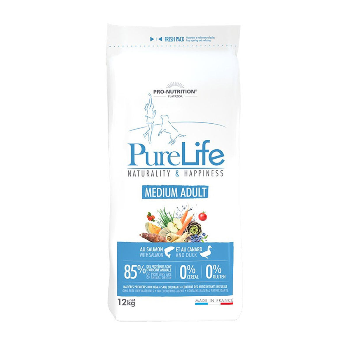 Pro Nutrition Pure Life Medium Perros Adultos Razas Medianas