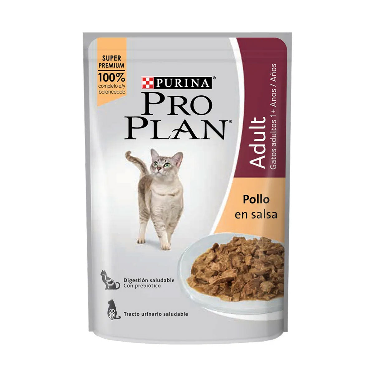 Pro Plan Gatos Adultos Pollo en Salsa 85 Gramos