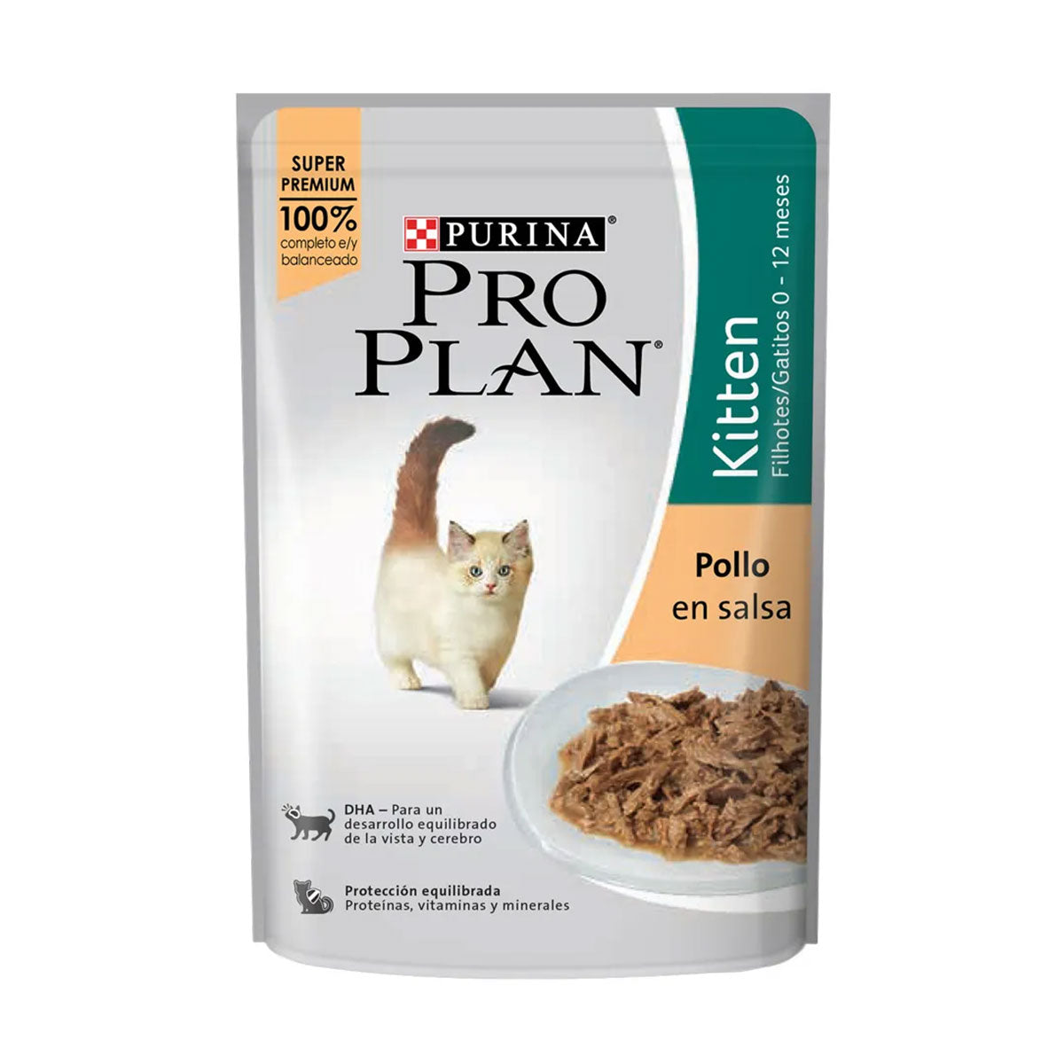 Pro Plan Kitten Pollo en Salsa 85 Gramos