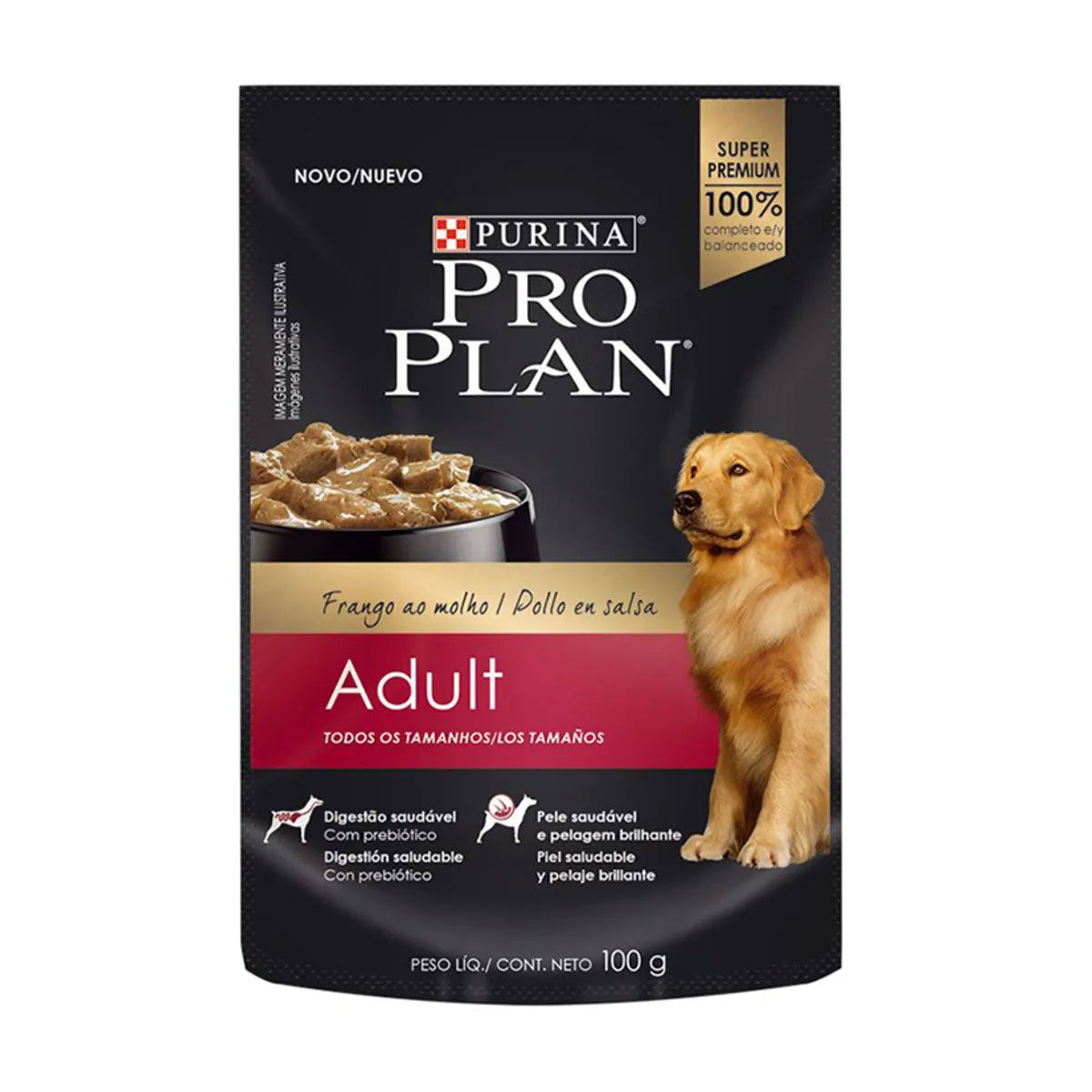 Pro Plan Perros Adultos Carne en Salsa 100 Gramos