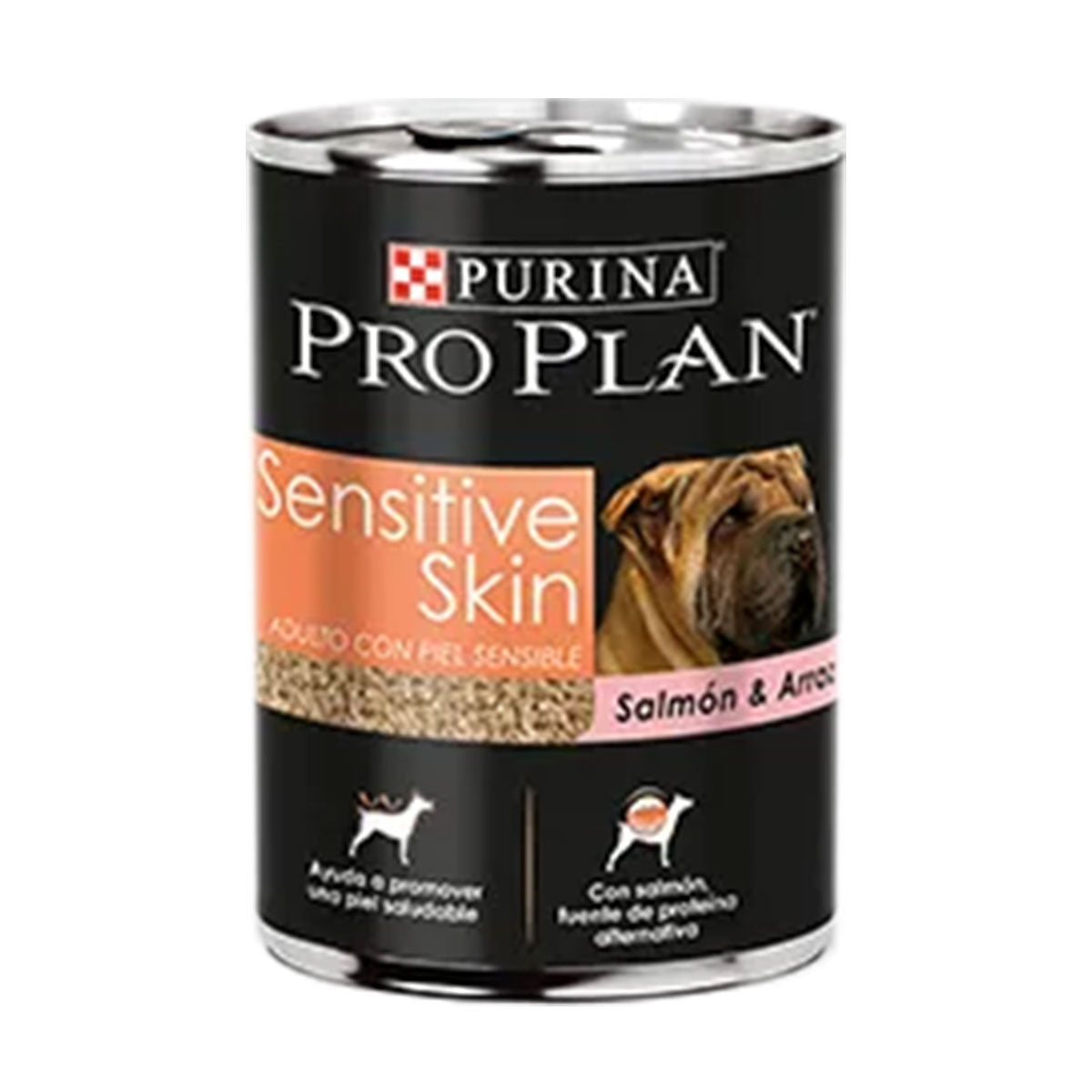 Pro Plan Sensitive Skin Perros Adultos todas las Razas Salmón y Arroz 368 Gramos