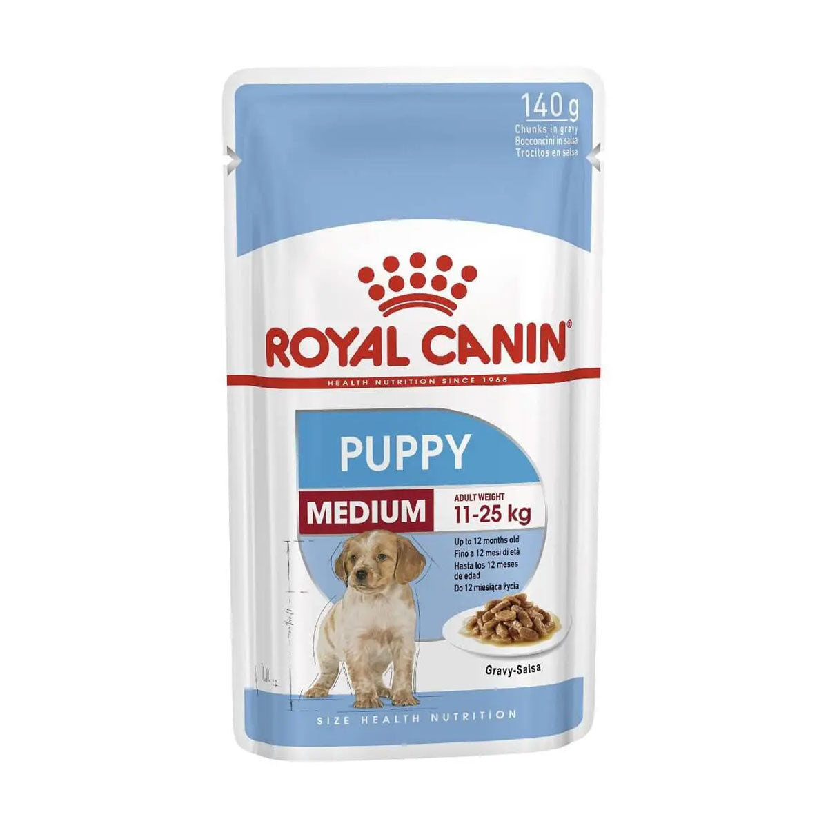 Royal Canin Medium Puppy Pouch 140 Gramos