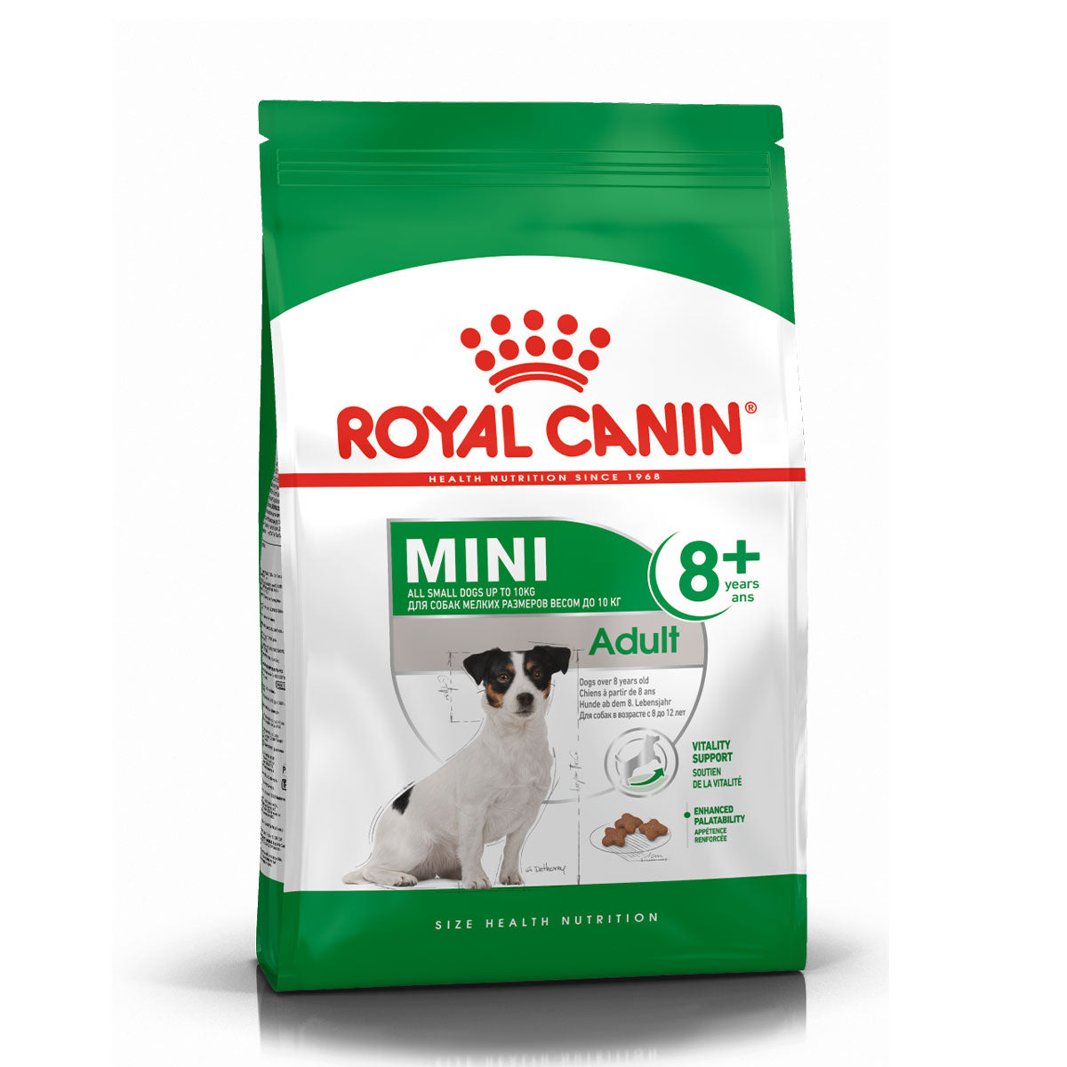 Royal Canin Mini Adult 8+ Perros Maduros Razas Pequeñas desde los 8 Años